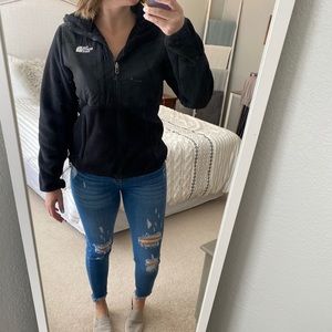 Hooded Fleece North Face Jacket